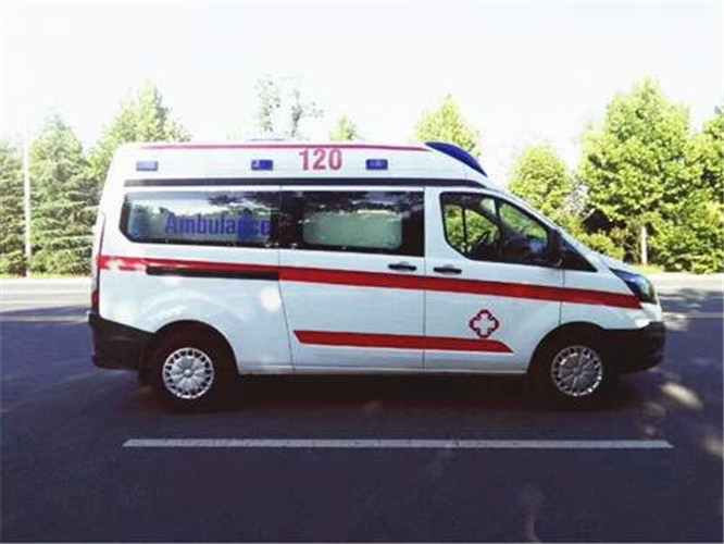 奉新救护车出租服务案例6