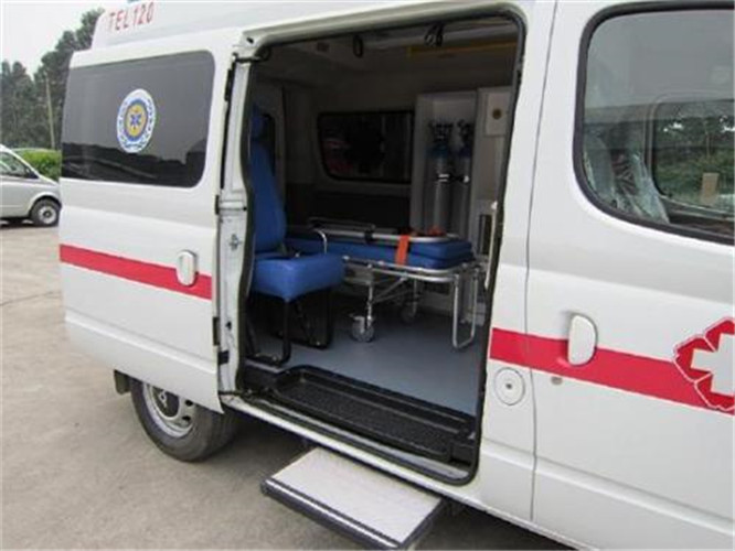 奉新救护车出租服务案例7